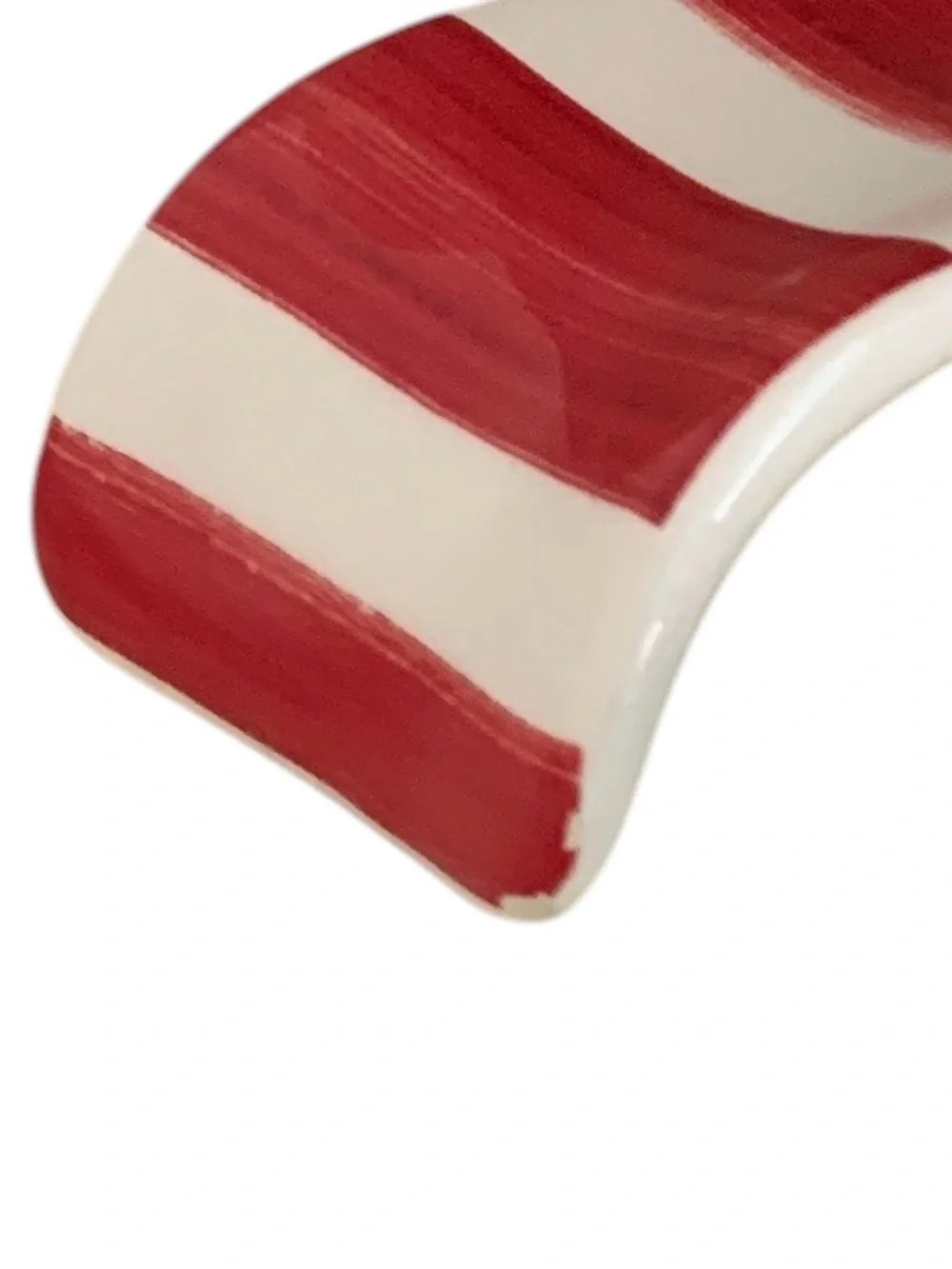 Sur La Table Americana Collection Earthenware Spoon Rest Patriotic Stars Stripes
